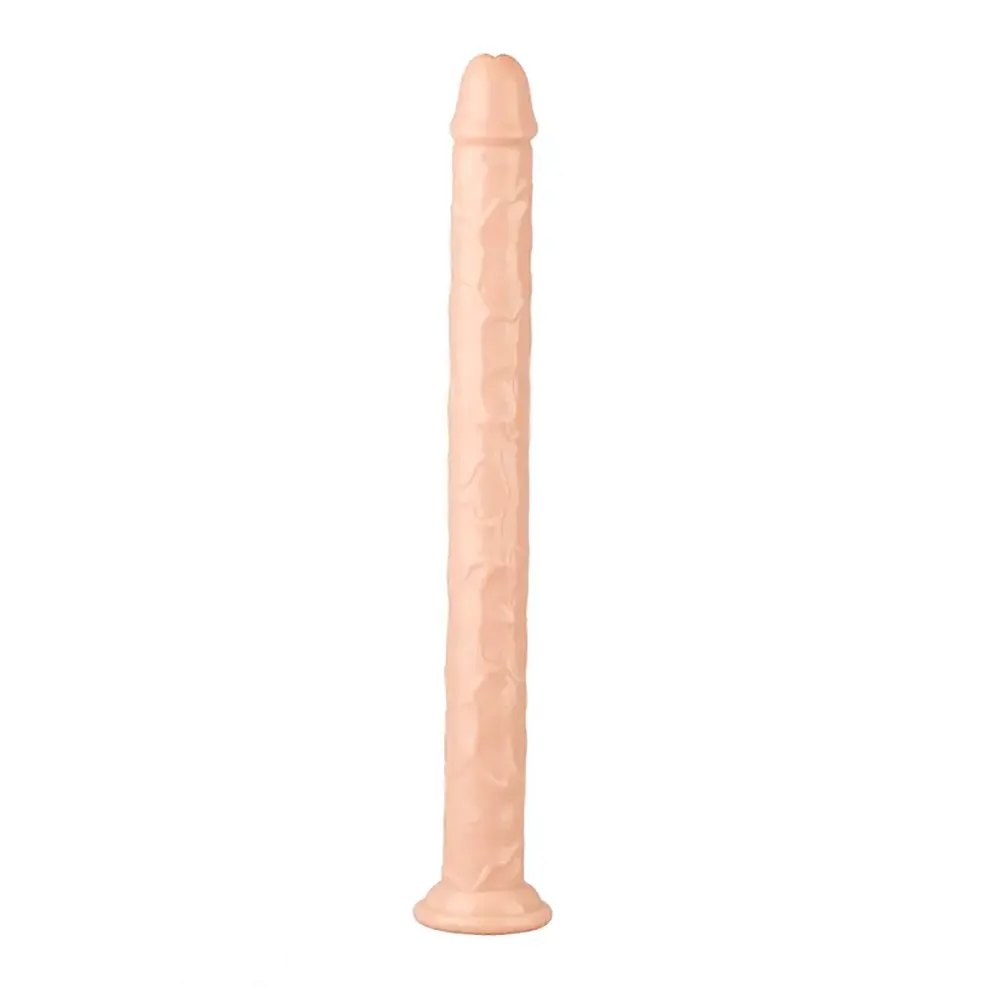 Flesh double ended dildo