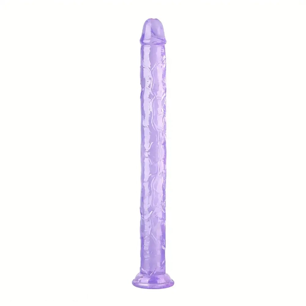 Purple double ended dildo