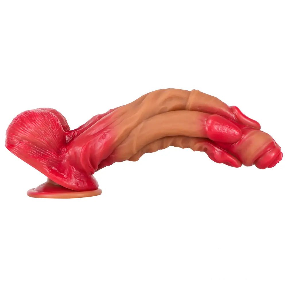 Two-tone fantasy knot dildo, photo 5
