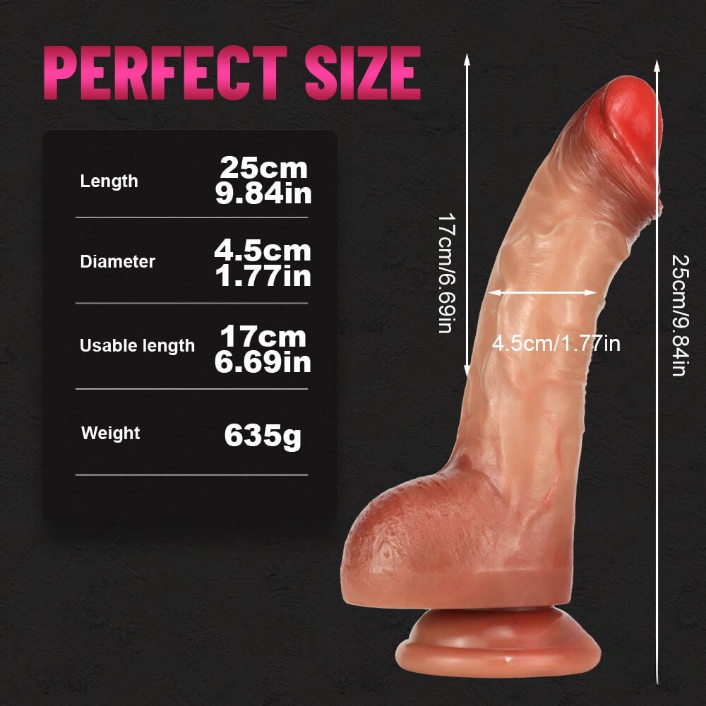 Flesh tone realistic suction cup dildo, photo 8