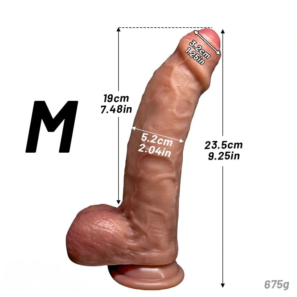 Flesh tone uncut realistic strap on dildo, photo 17