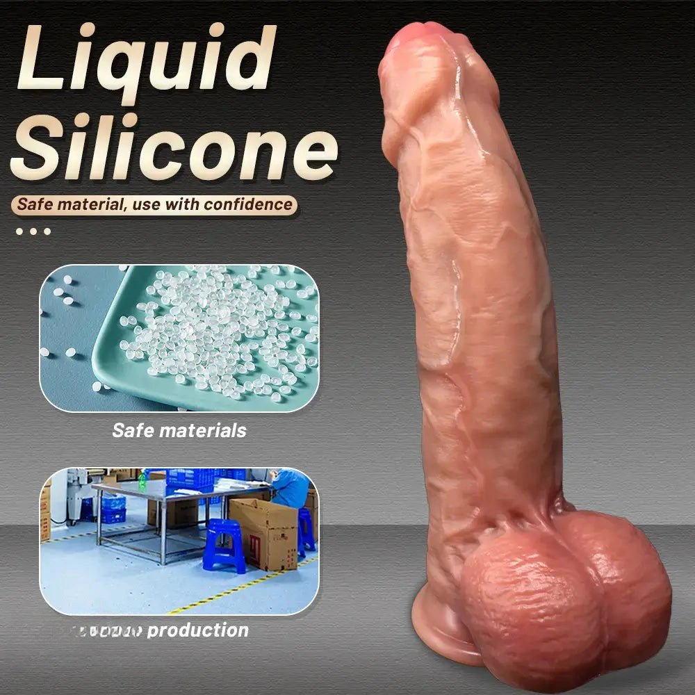 Flesh tone uncut realistic strap on dildo, photo 5