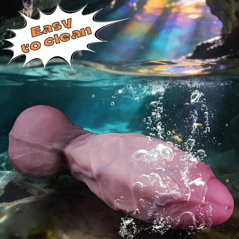 Uncut suction cup silicone dildo, photo 8