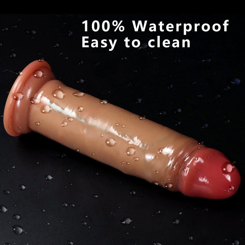 Flesh tone uncut suction cup dildo, photo 7