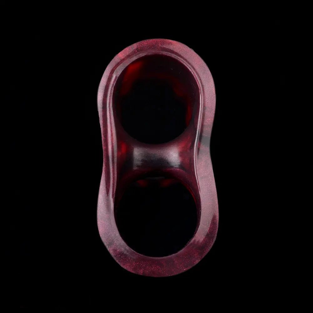 Red silicone tentacle cock sleeve, photo 13