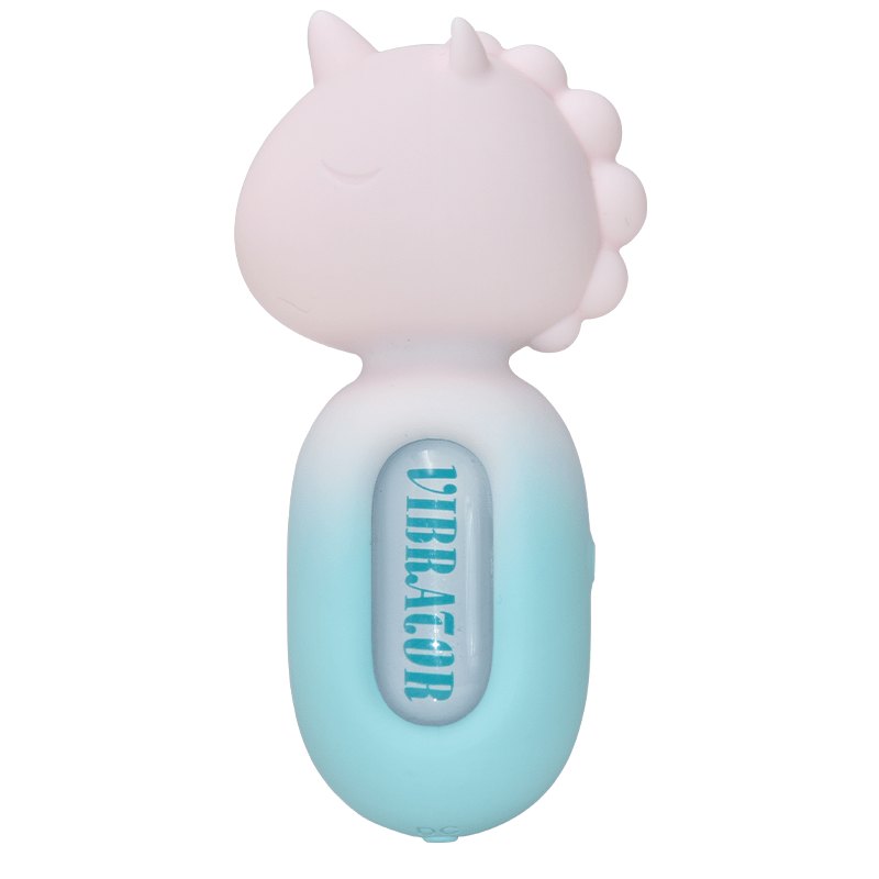 Gradient unicorn shaped wand vibrator, photo 1