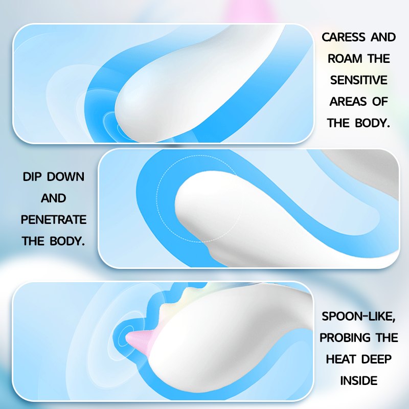 Unicorn-shaped wearable vibrator, photo 4