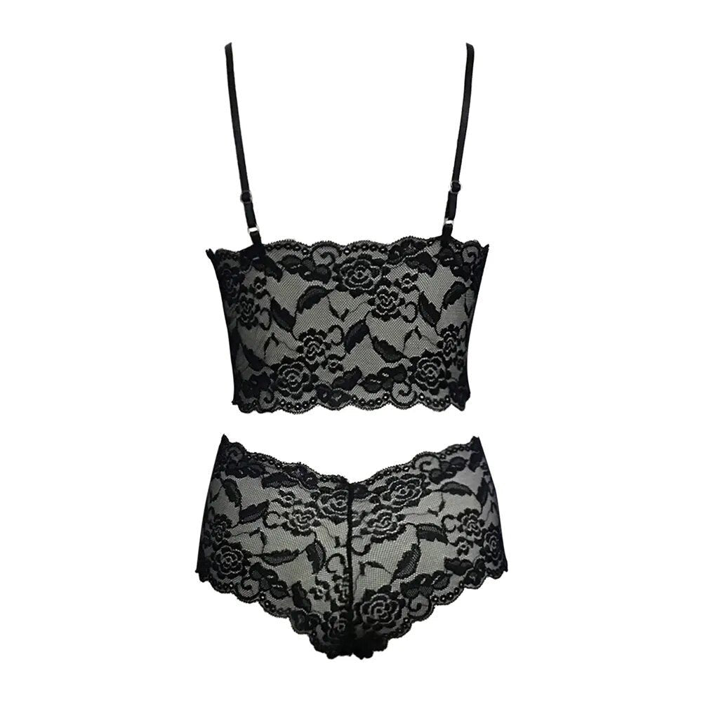 Unlined wireless lace bralette, photo 7