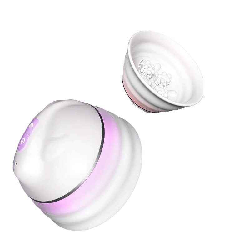 Pair of vacuum suction nipple massagers, photo 1
