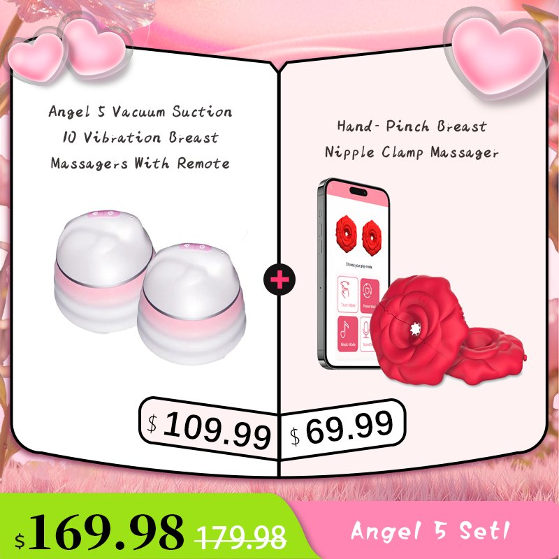 Pair of vacuum suction nipple massagers, photo 16