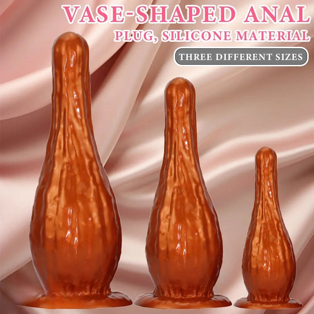 Vase shaped silicone plug, photo 3