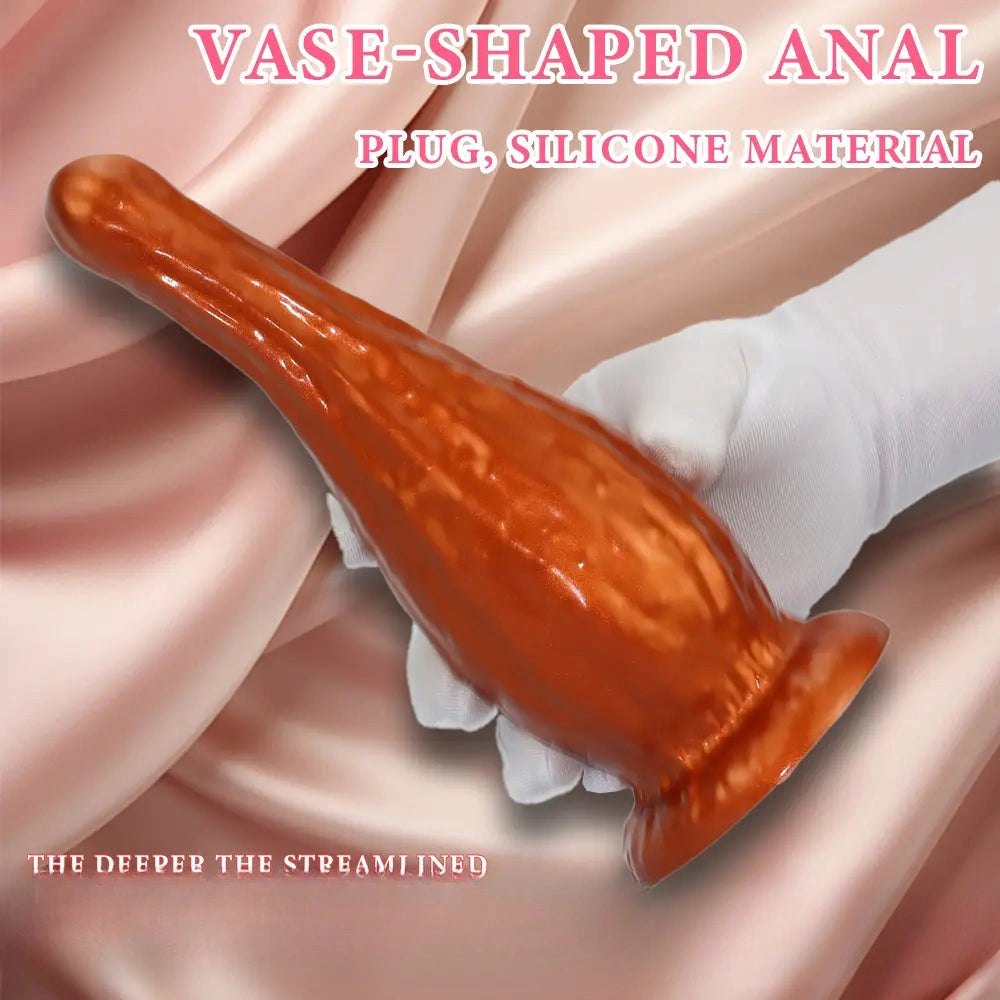 Vase shaped silicone plug, photo 4