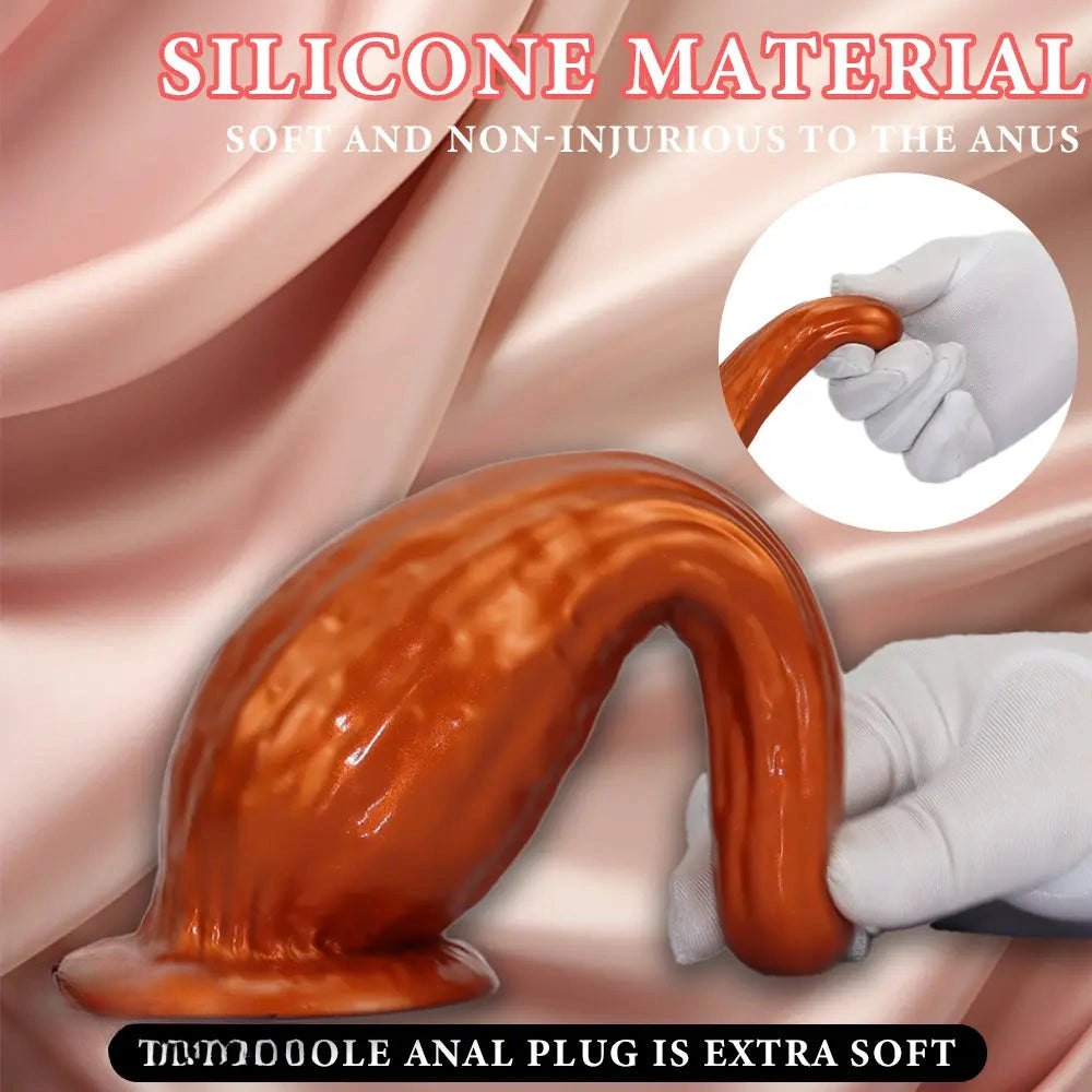 Vase shaped silicone plug, photo 5