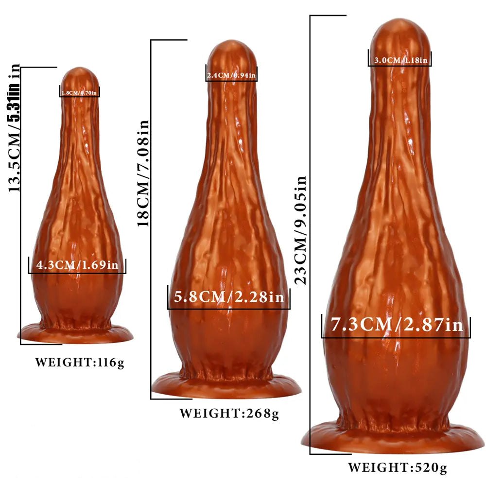 Vase shaped silicone plug, photo 8