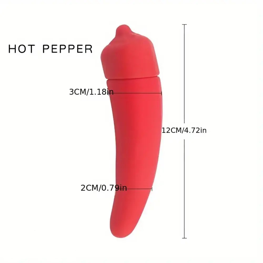 Vegetable-shaped mini vibrator, photo 2
