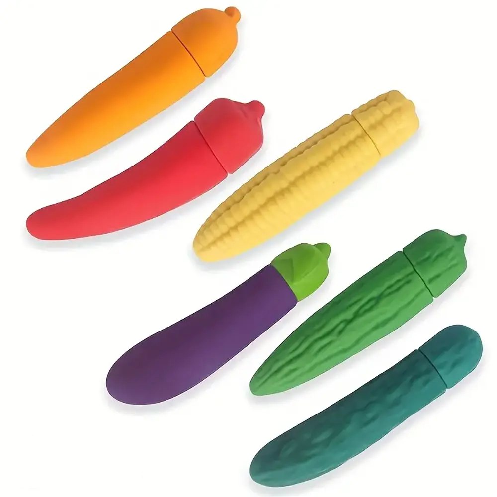 Vegetable-shaped mini vibrator, photo 9