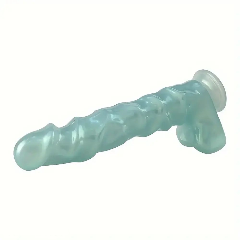 Veined pvc realistic dildo, photo 6