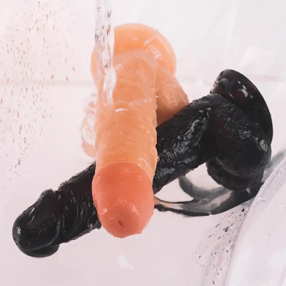 Realistic PVC suction cup dildo, photo 5