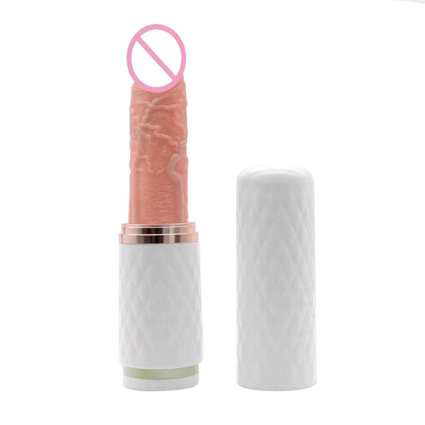 Realistic flesh tone veined silicone thrusting sex machine, photo 2
