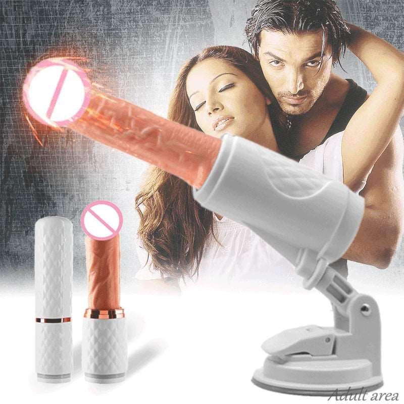 Realistic flesh tone veined silicone thrusting sex machine, photo 4