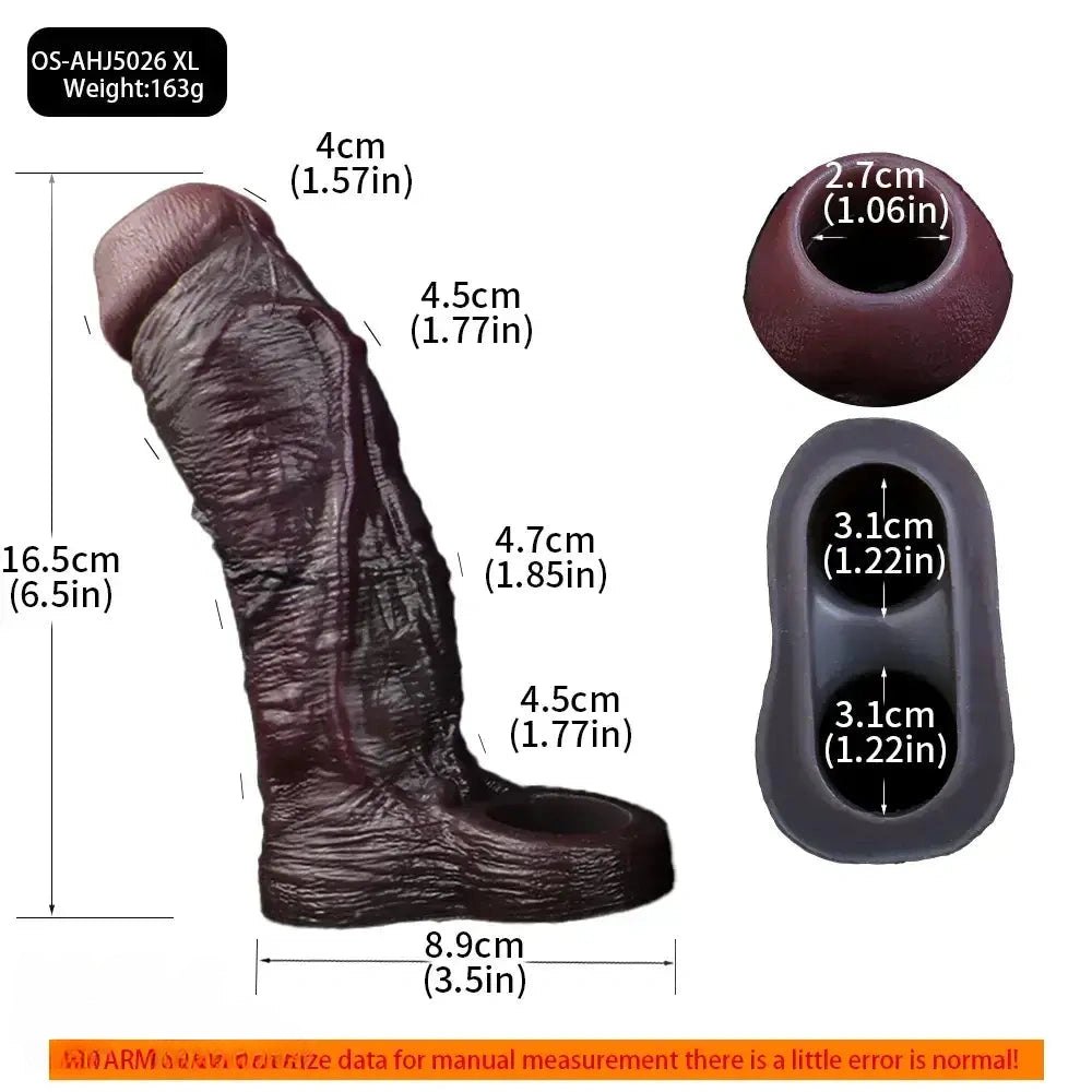 Coffee silicone realistic dildo, photo 14
