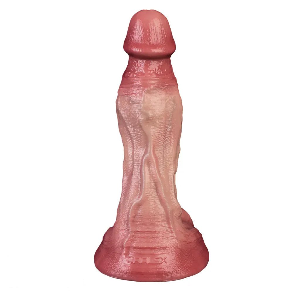 Flesh silicone suction cup dildo, photo 1