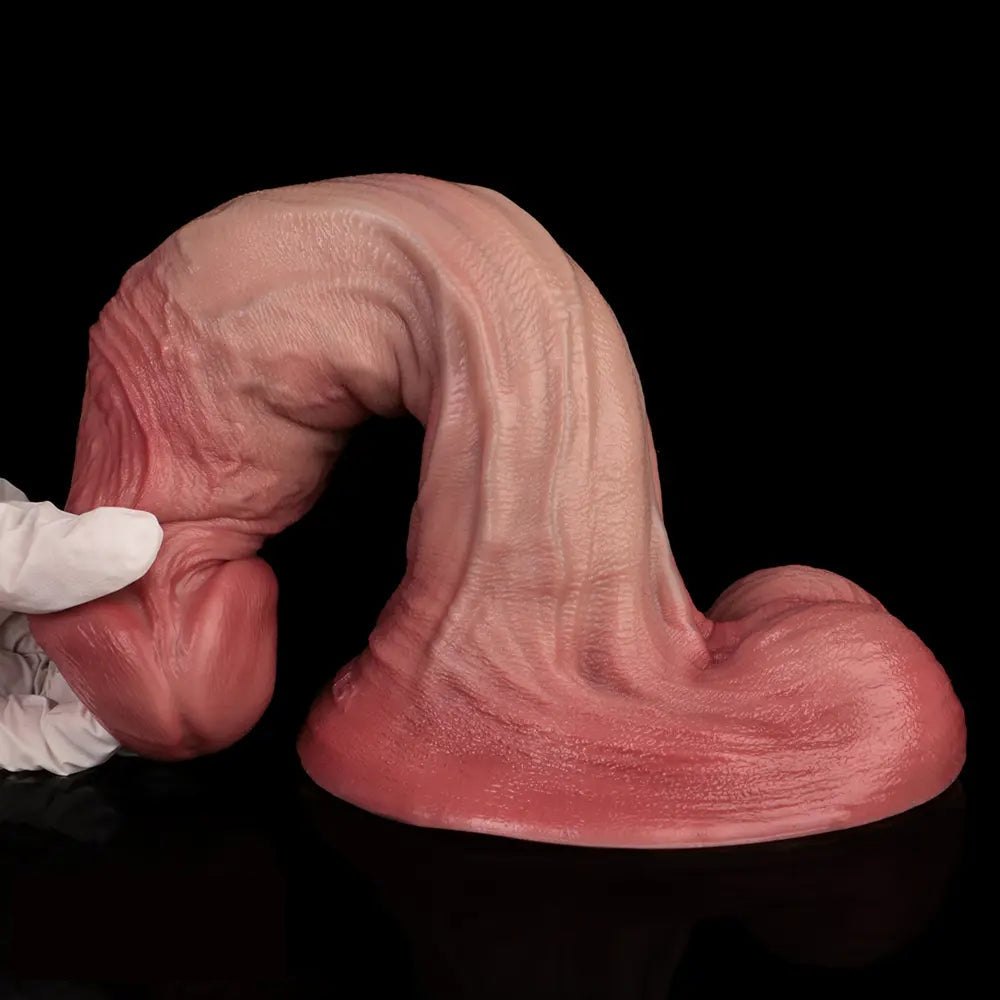 Flesh silicone suction cup dildo, photo 14
