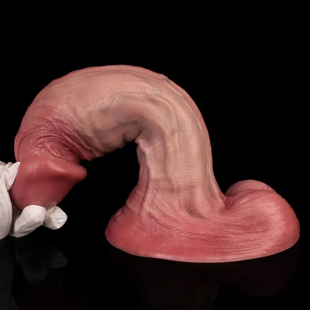 Flesh silicone suction cup dildo, photo 15