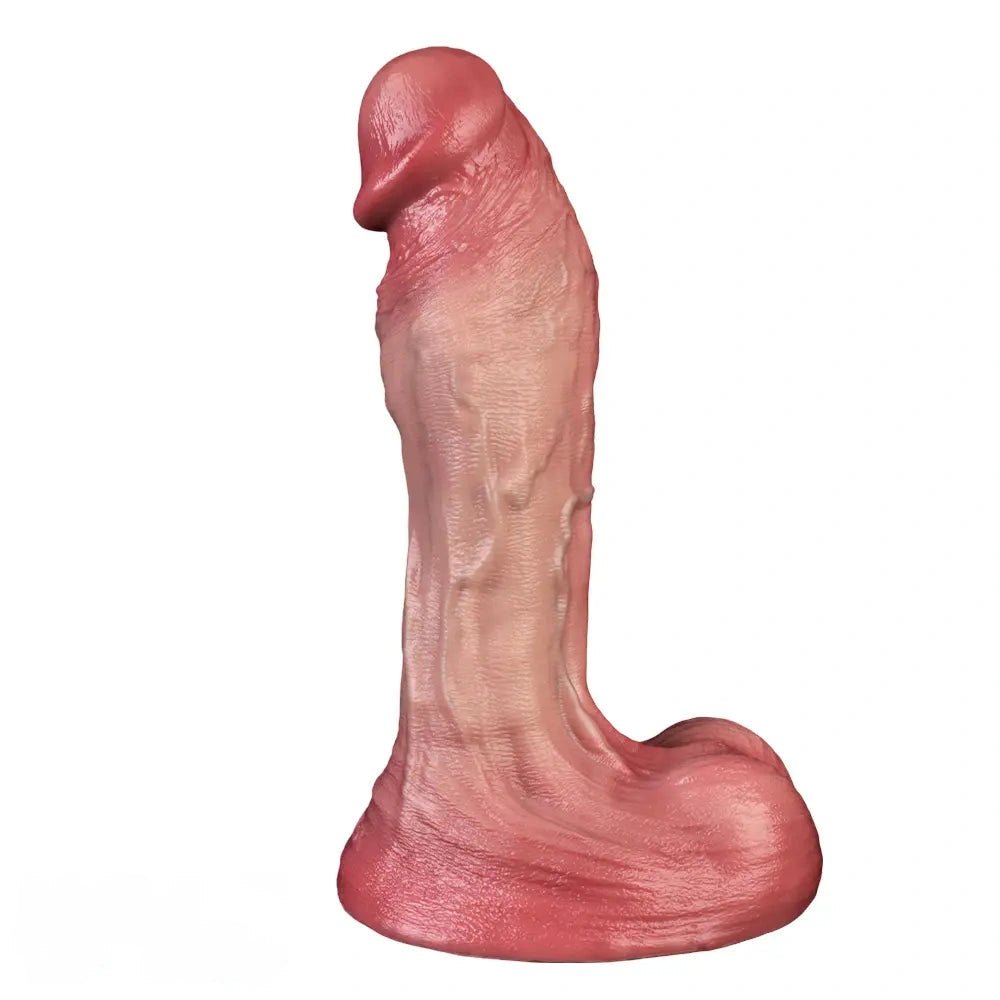 Flesh silicone suction cup dildo, photo 2
