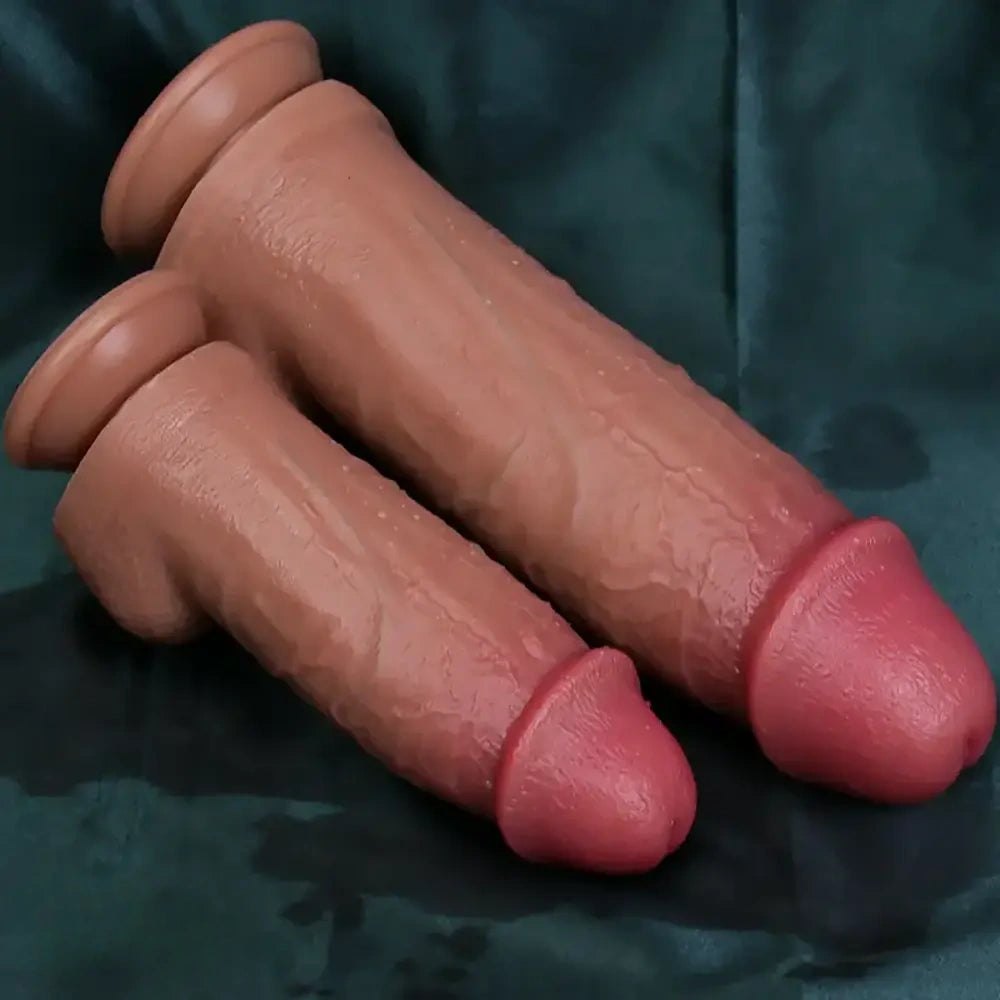 Veiny realistic silicone dildo, photo 7