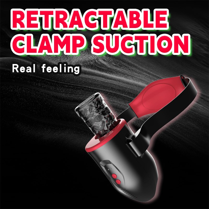 Black vibrating male masturbator, photo 2