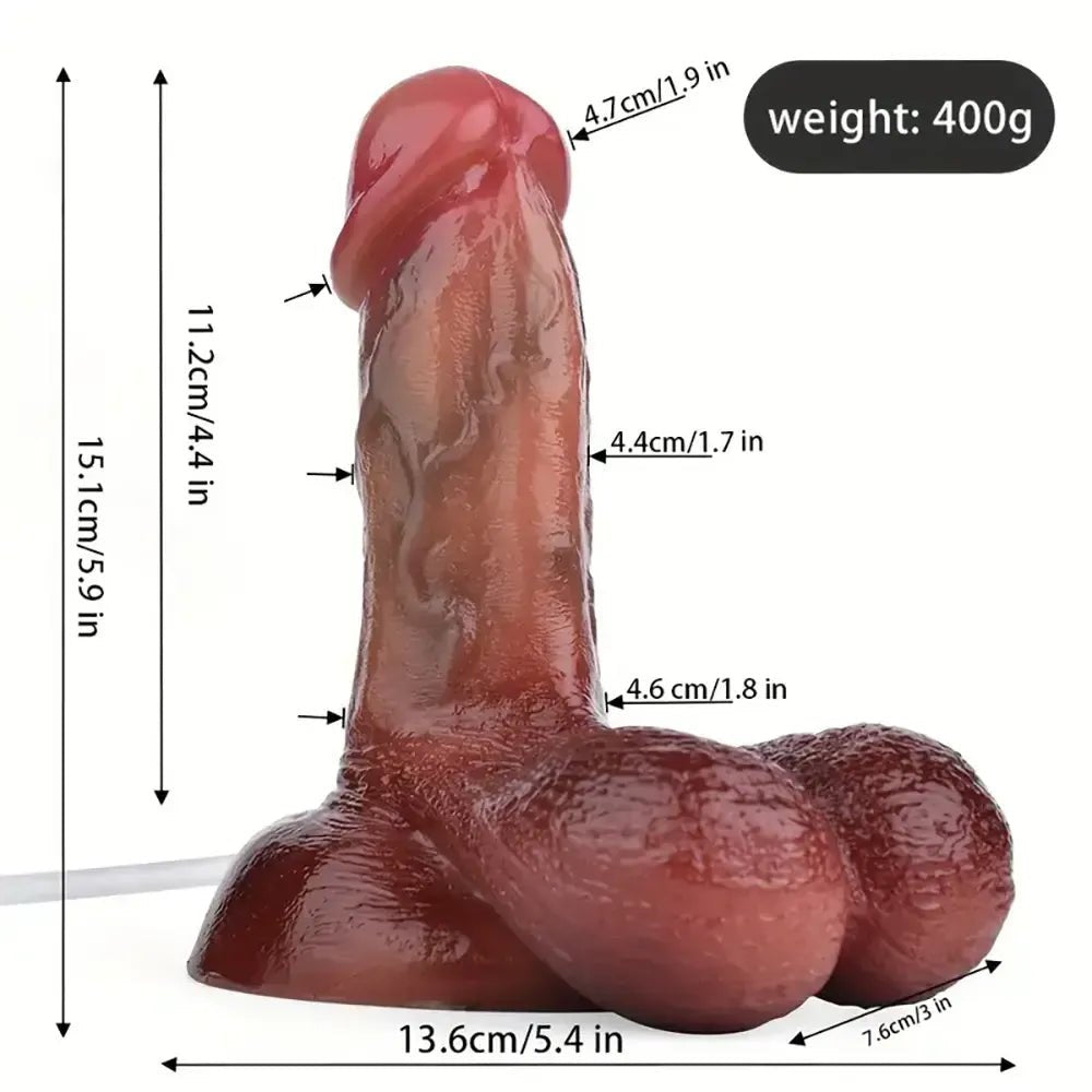 Flesh vibrating g-spot dildo, photo 10