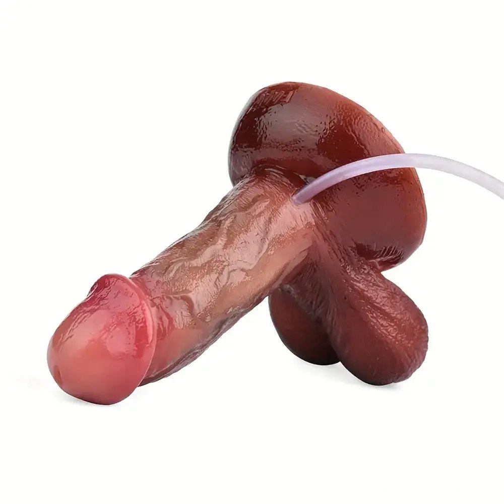 Flesh vibrating g-spot dildo, photo 8