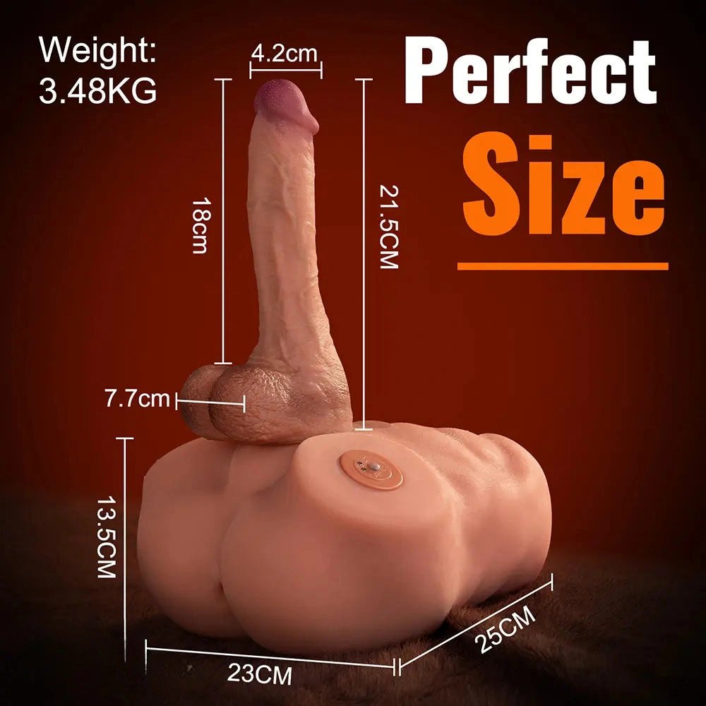Flesh male torso masturbator, photo 10