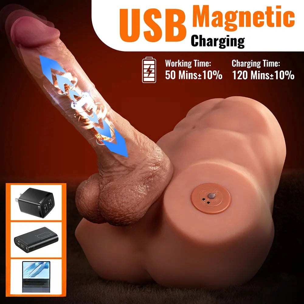 Flesh male torso masturbator, photo 7