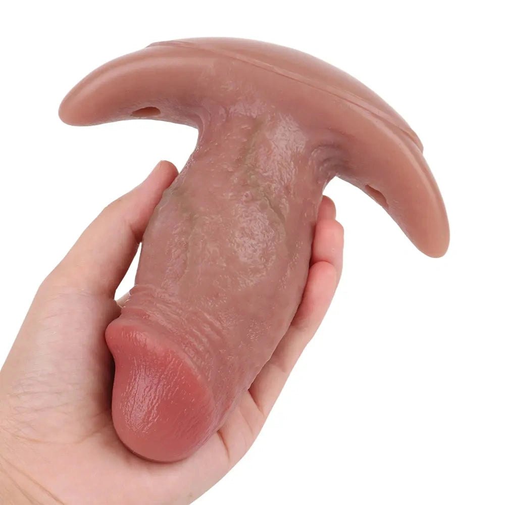 Flesh tone vibrating role play butt plug, photo 12