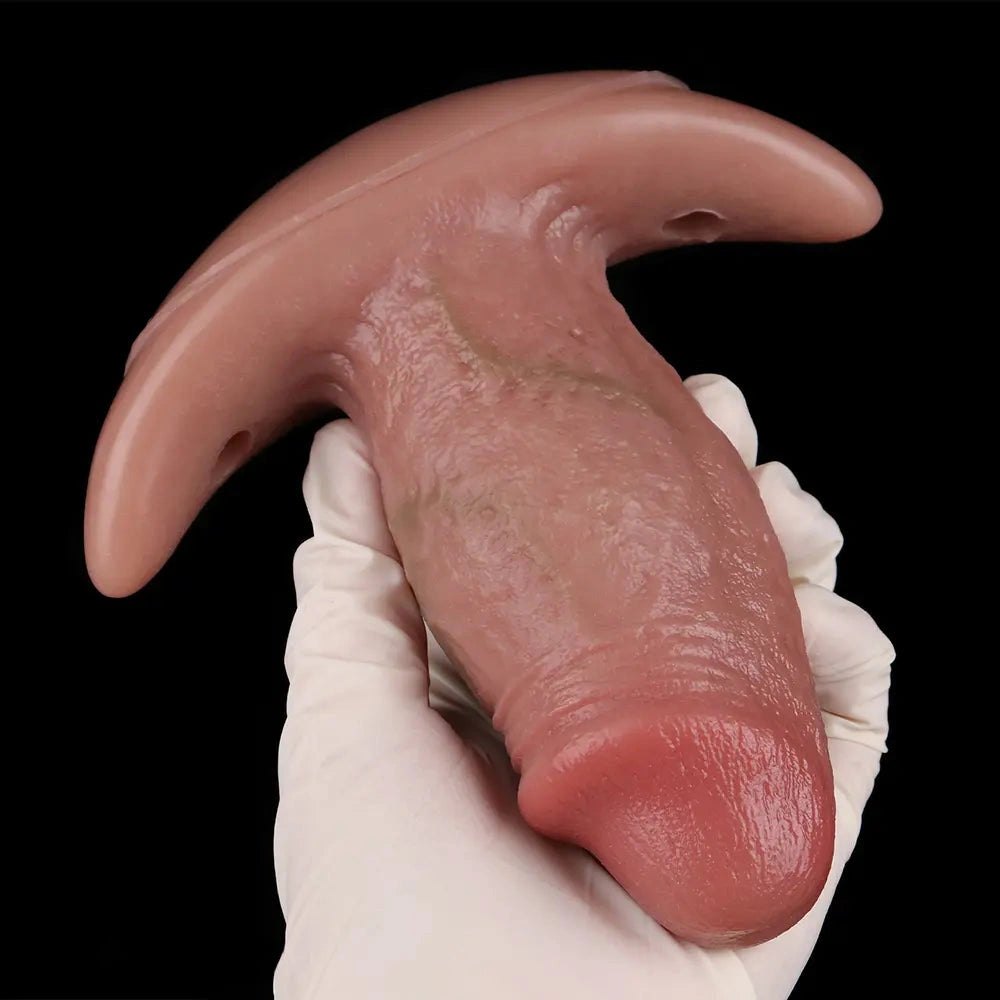 Flesh tone vibrating role play butt plug, photo 15
