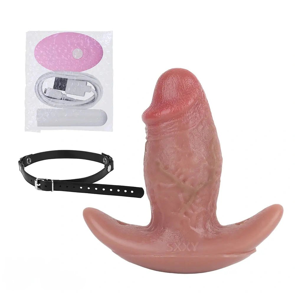 Flesh tone vibrating role play butt plug, photo 20