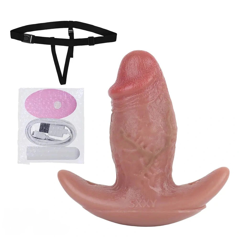 Flesh tone vibrating role play butt plug, photo 21