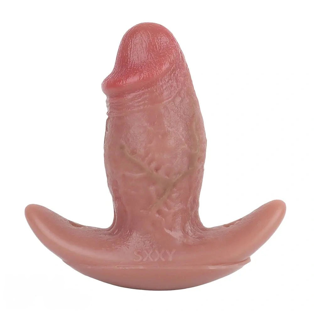 Flesh tone vibrating role play butt plug, photo 6