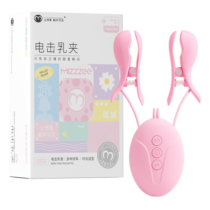 Pink silicone nipple spring clip clamps, photo 8