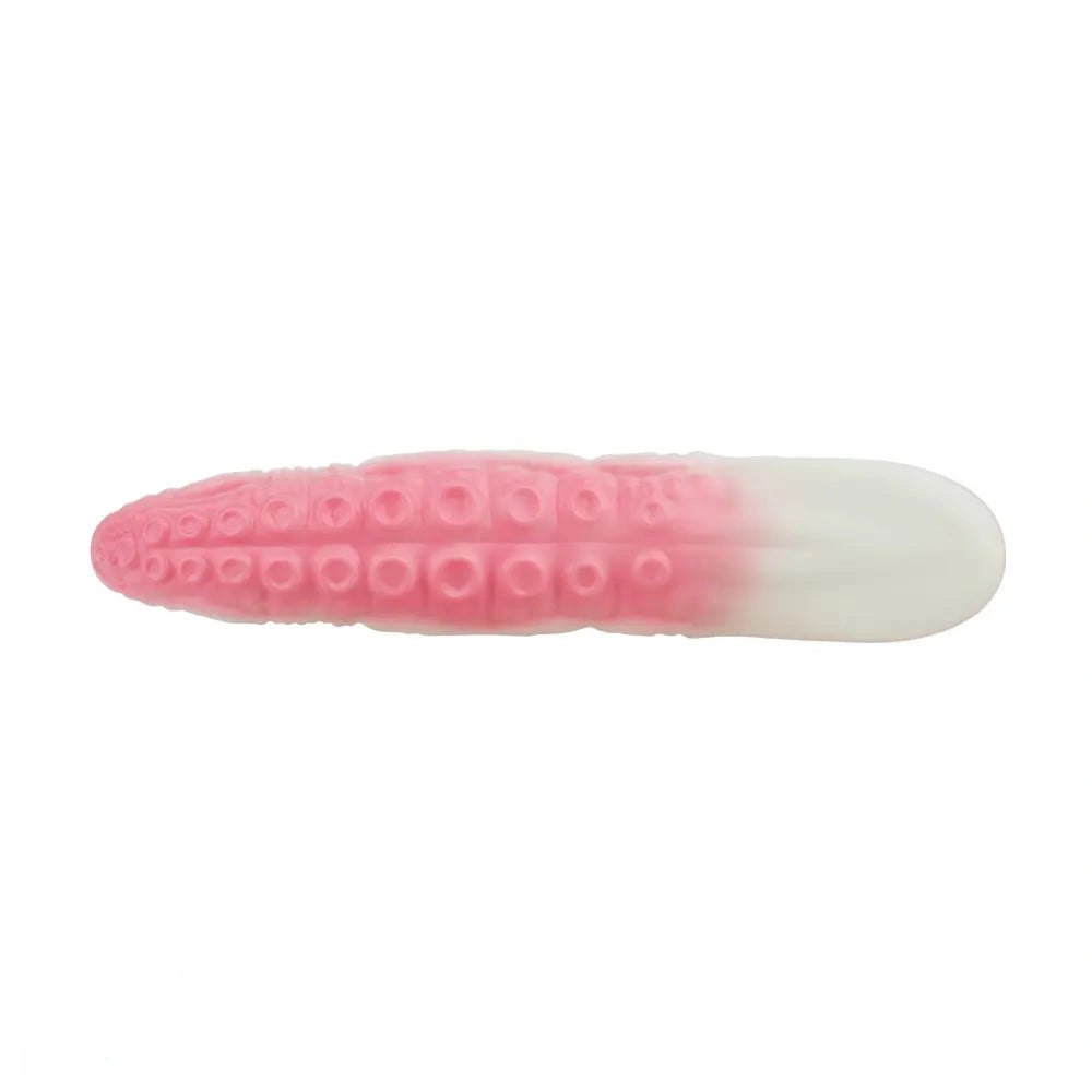 Mixed color vibrating tentacle strap-on dildo, photo 9
