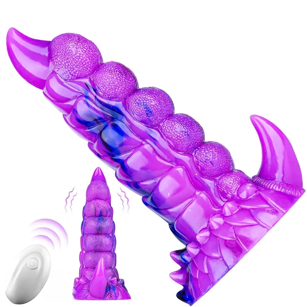 Multi-tone vibrating tentacle silicone dildo, photo 2