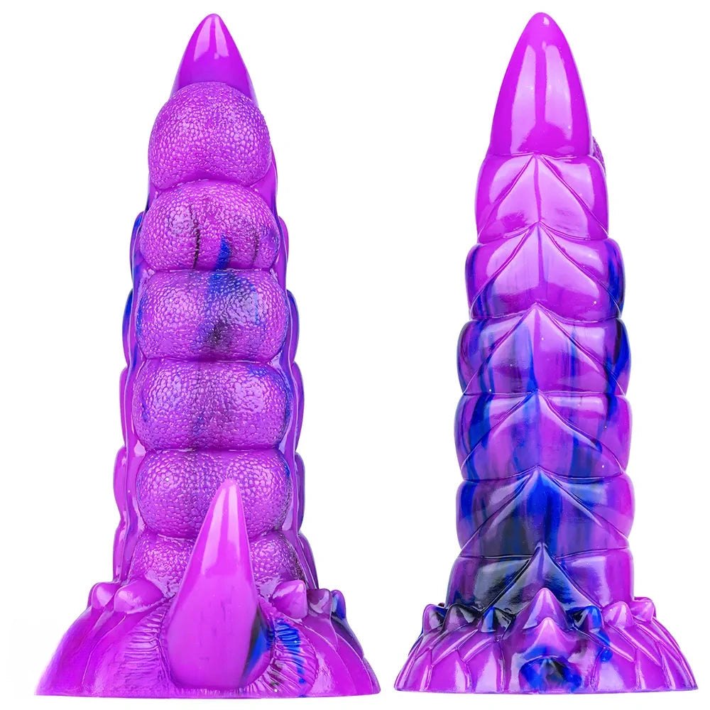 Multi-tone vibrating tentacle silicone dildo, photo 3