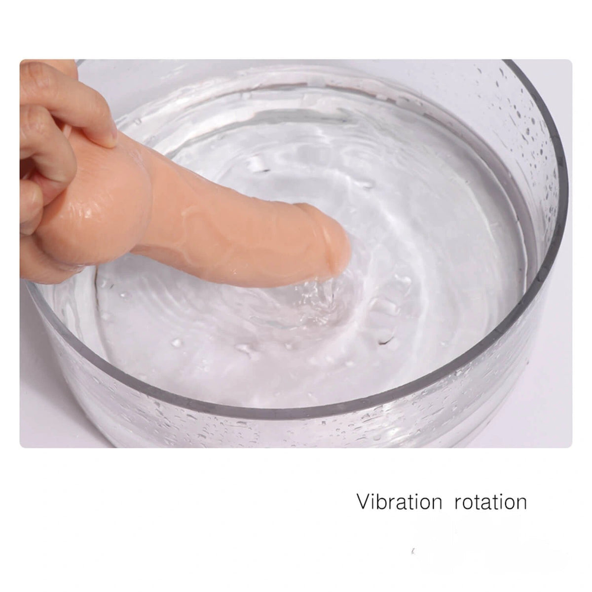 Flesh remote control vibrating dildo, photo 5