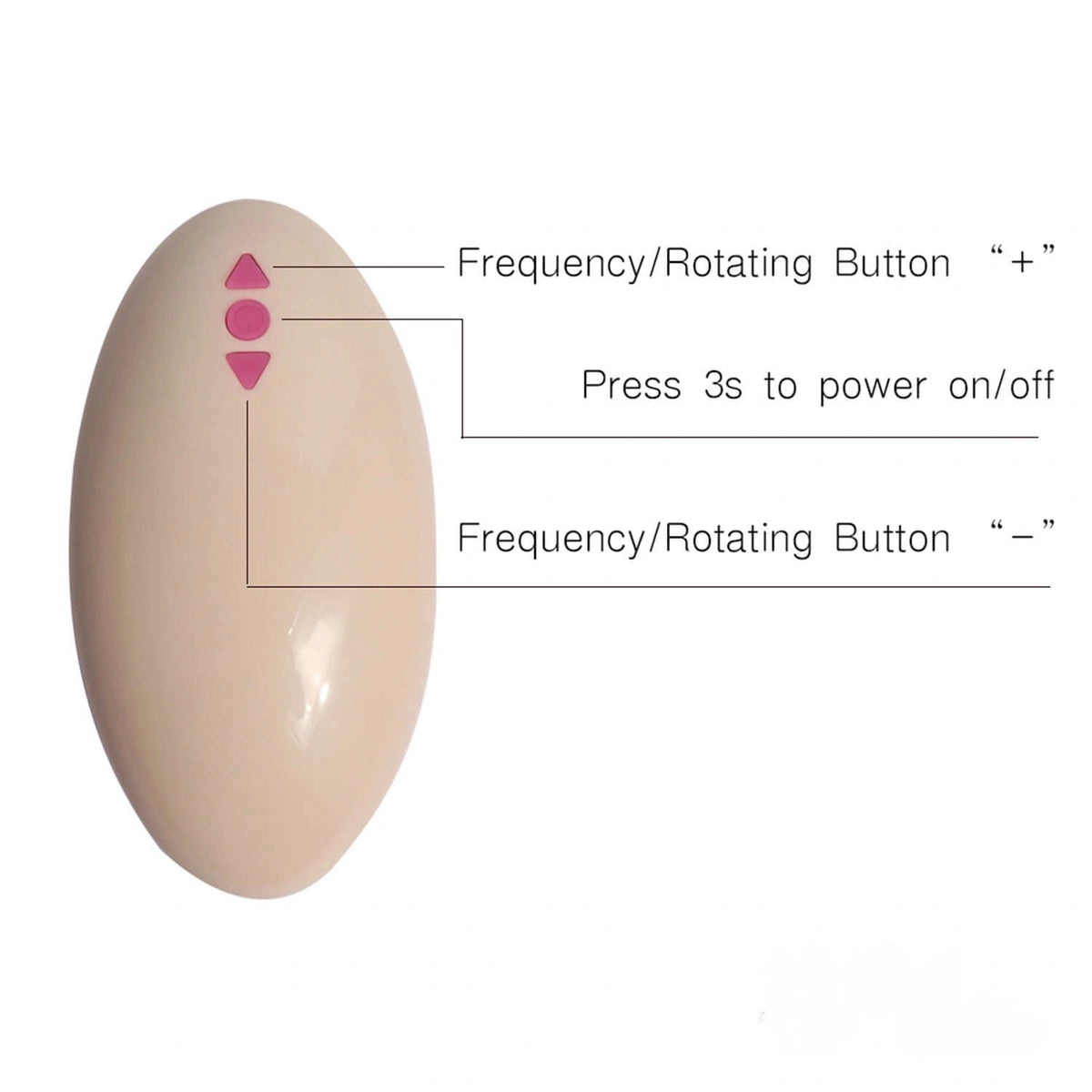Flesh remote control vibrating dildo, photo 7