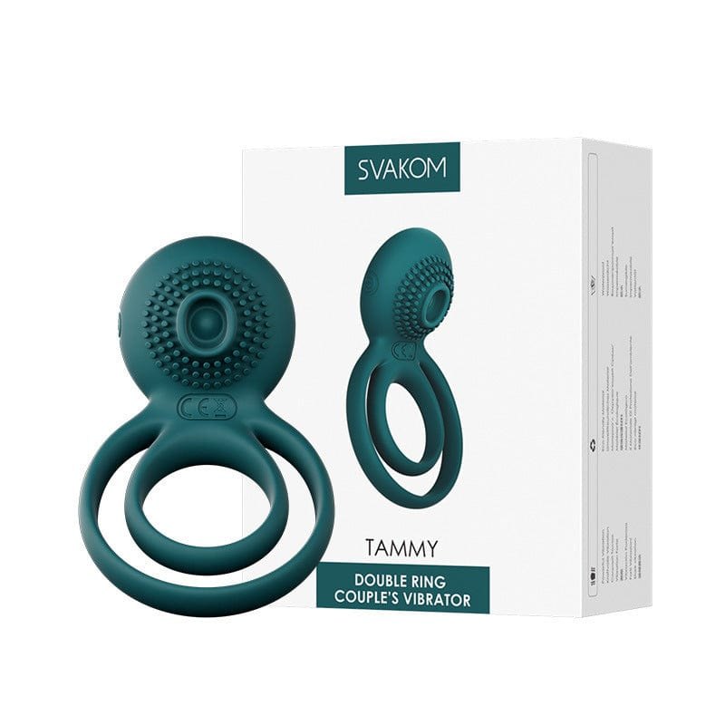 Violet dual ring vibrating cock ring, photo 7