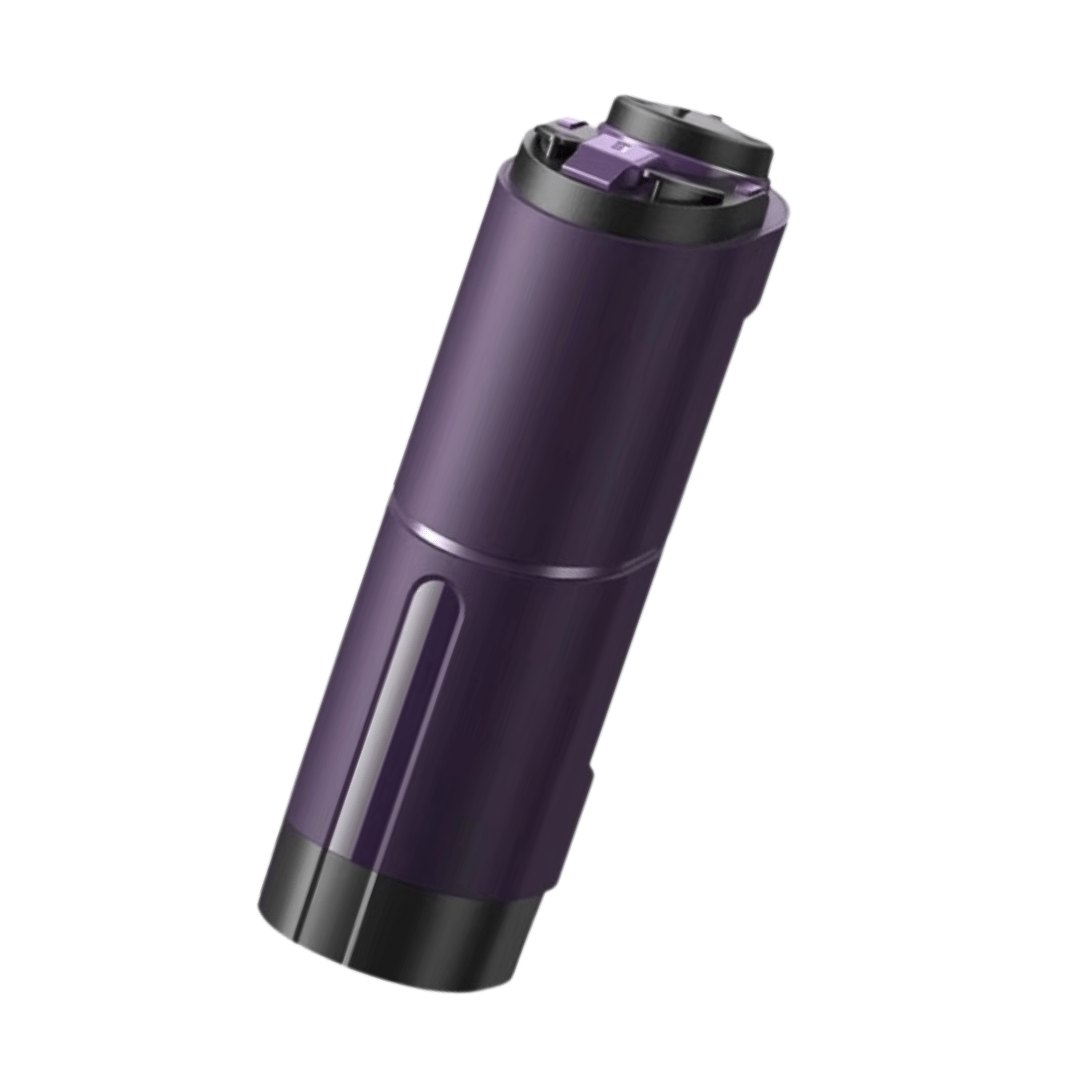 Purple automatic voice function male masturbator cup