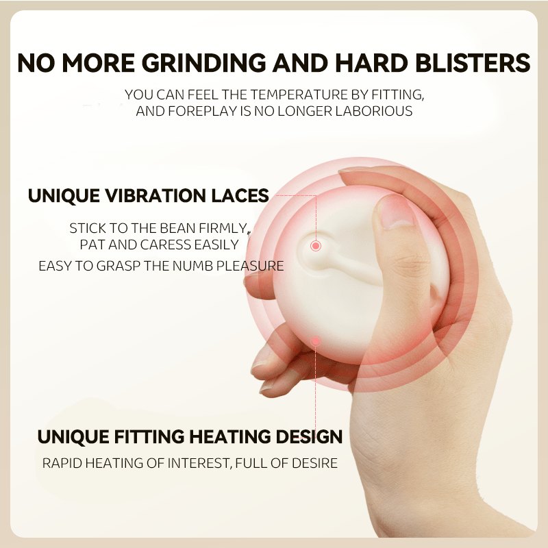 Egg shaped silicone clit sucking vibrator, photo 3