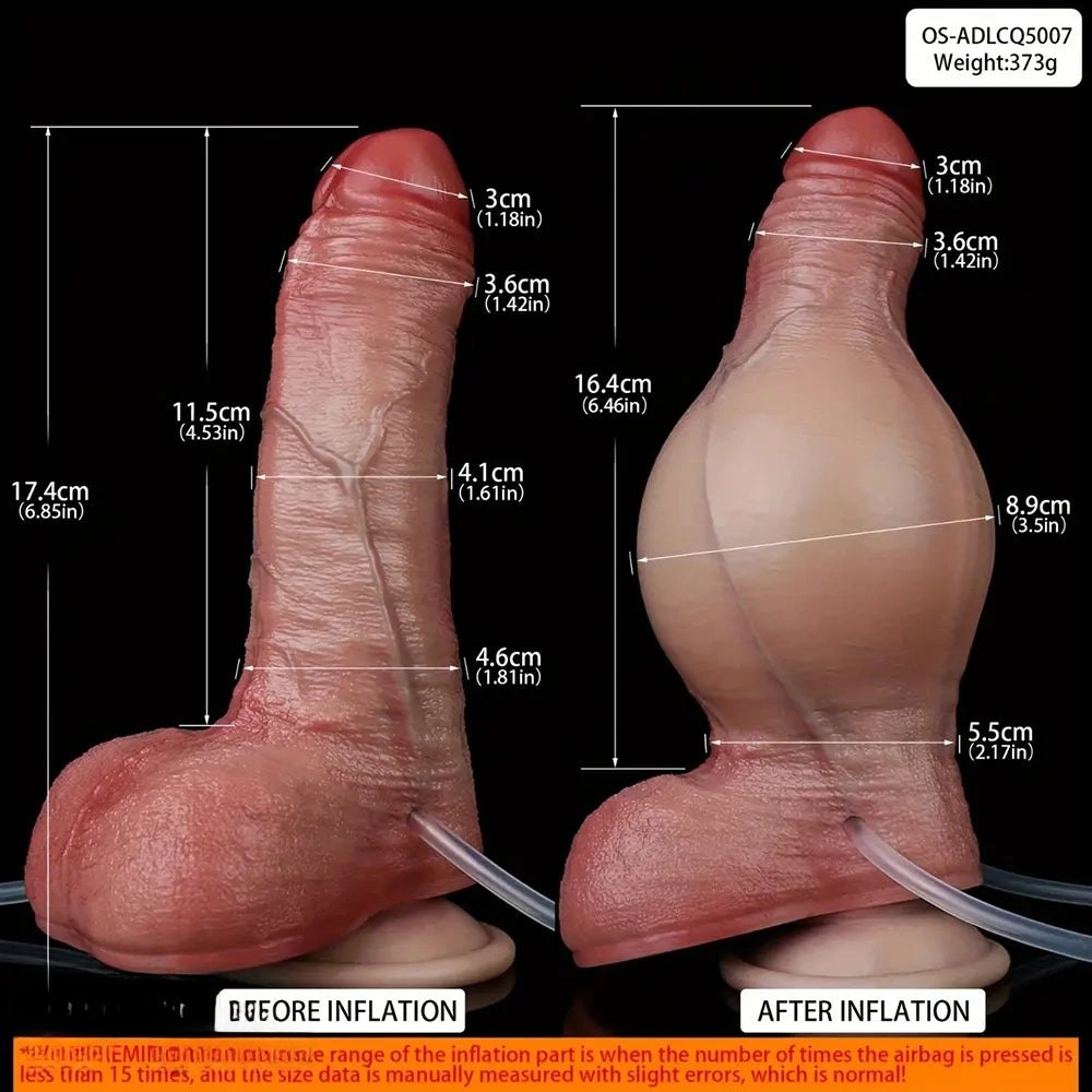 Flesh-tone anal water spray dildo, photo 15